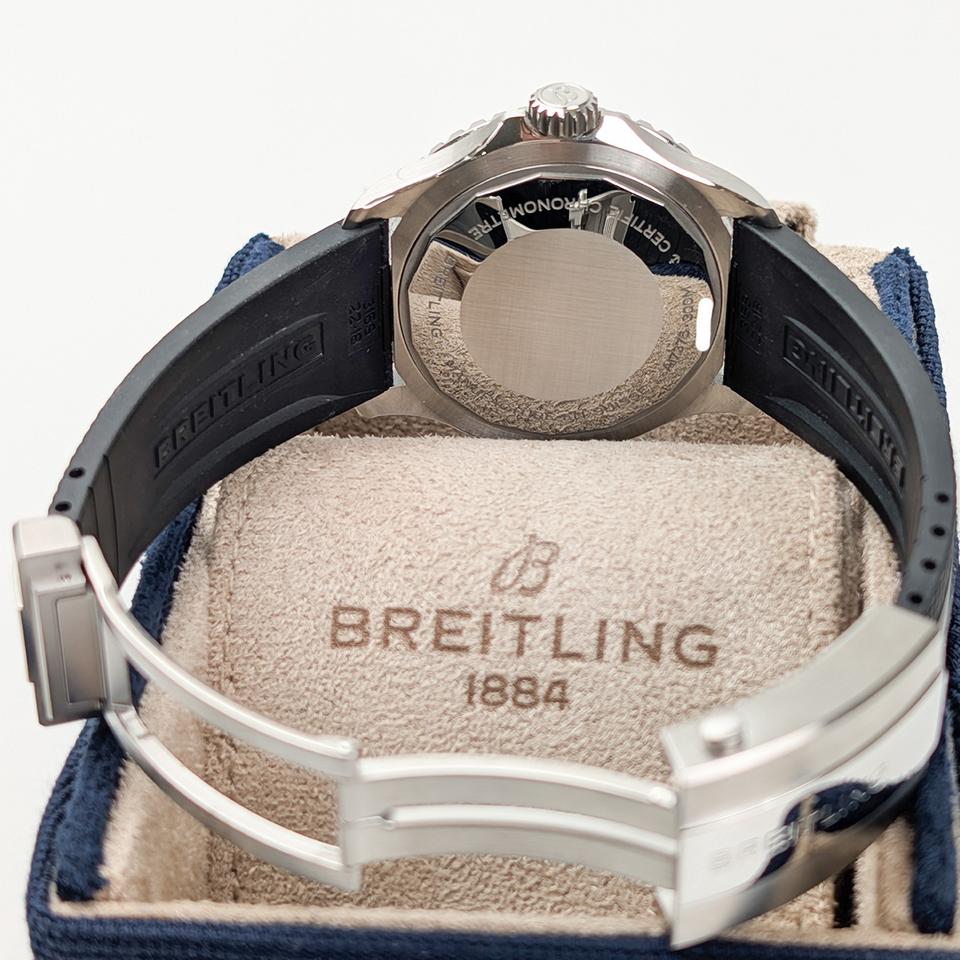 Breitling Superocean 42 Automatic 42 Black Dial Stainless Steel Watch — photo 6