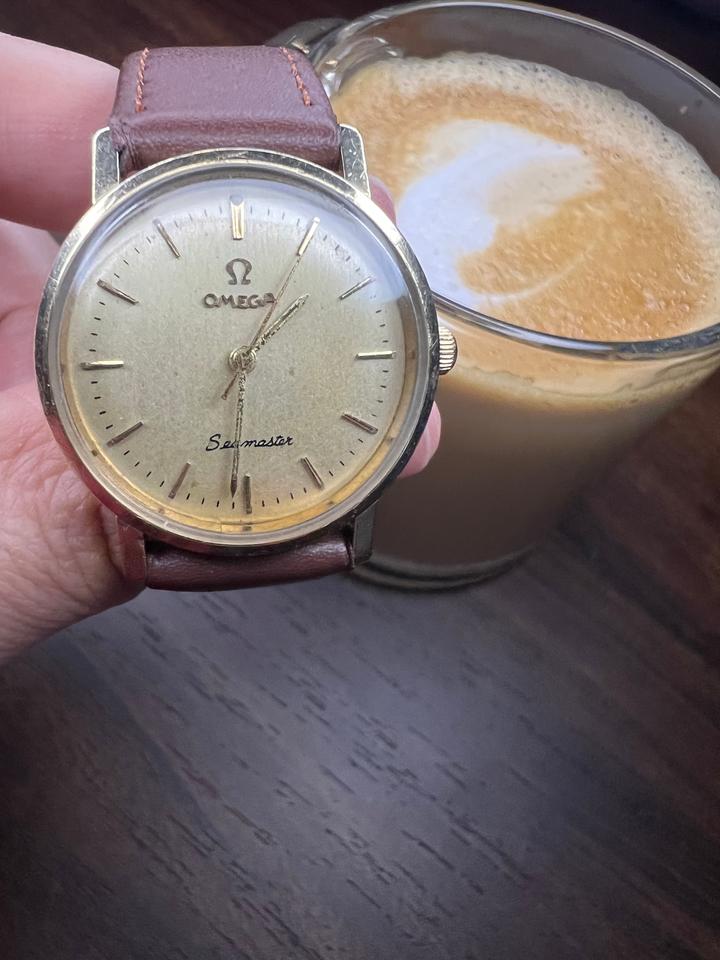 Omega Seamaster 1950s vintage Omega Seamaster 14K GF — photo 2