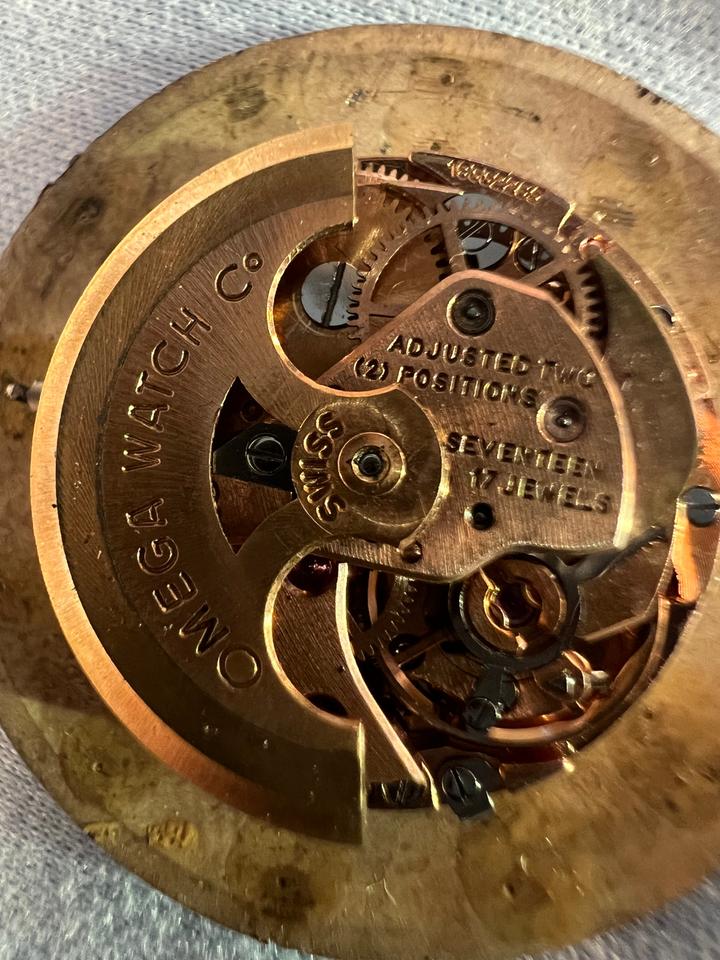Omega Seamaster 1950s vintage Omega Seamaster 14K GF — photo 5