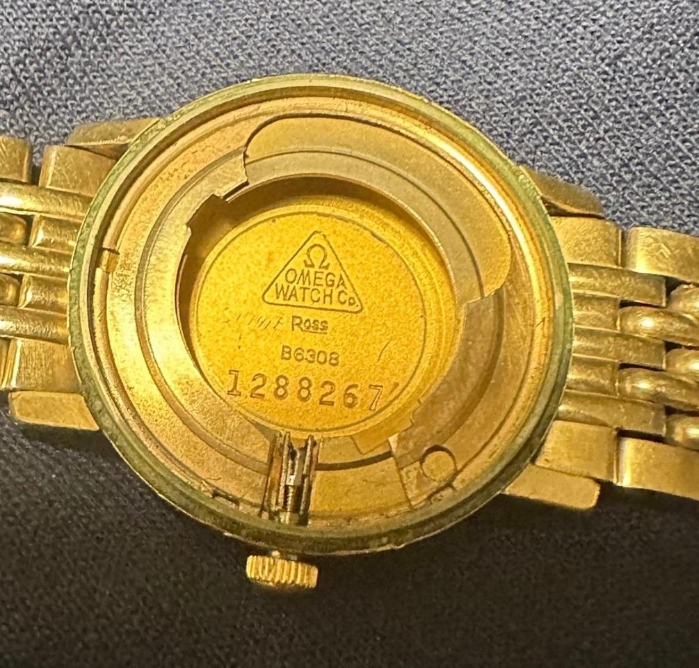 Omega Seamaster 1950s vintage Omega Seamaster 14K GF — photo 8