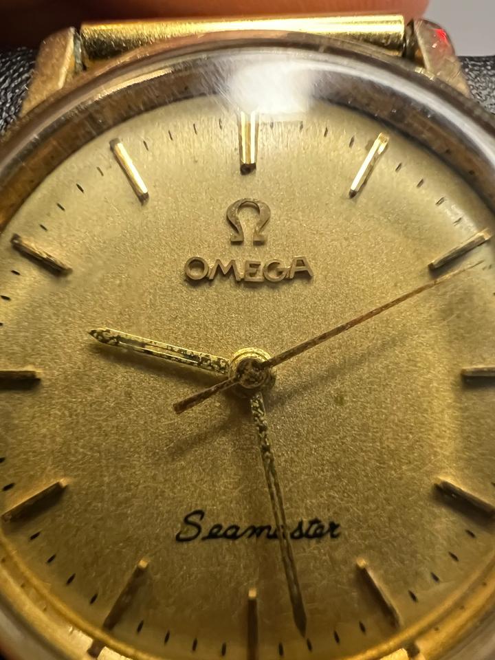 Omega Seamaster 1950s vintage Omega Seamaster 14K GF — photo 9