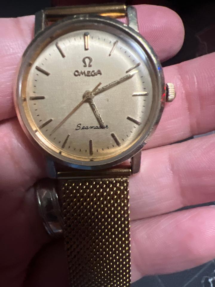 Omega Seamaster 1950s vintage Omega Seamaster 14K GF — photo 17