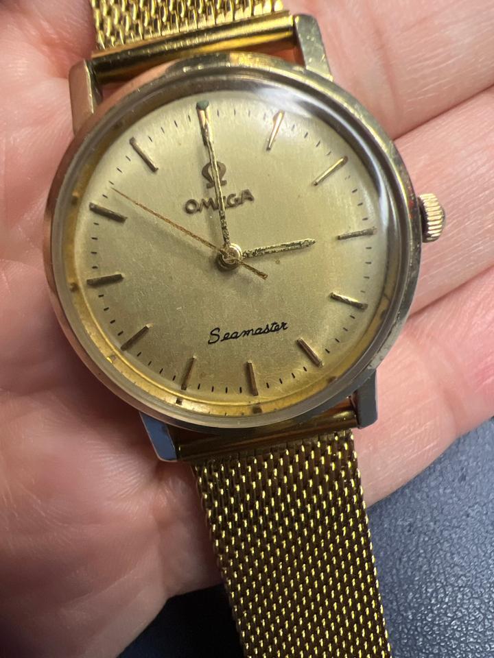 Omega Seamaster 1950s vintage Omega Seamaster 14K GF — photo 18