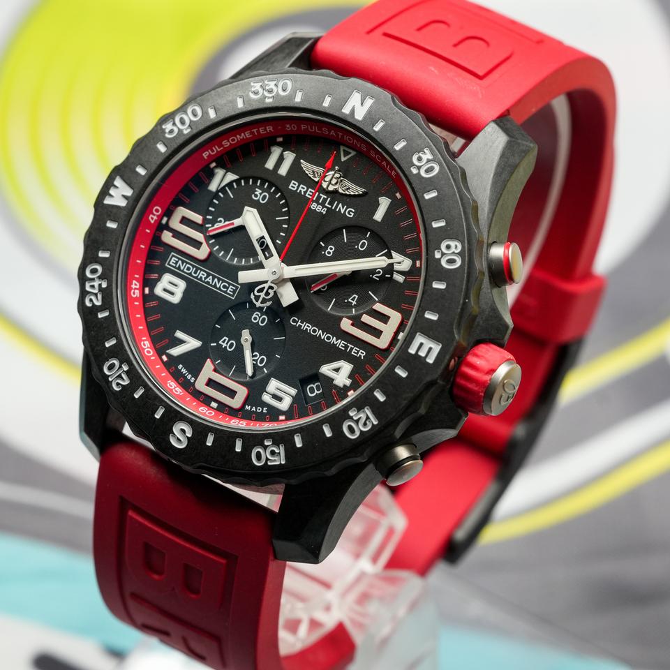 Breitling Endurance Pro Red Dial X82310D91B1S1 Box &amp; Digital Registration — photo 2