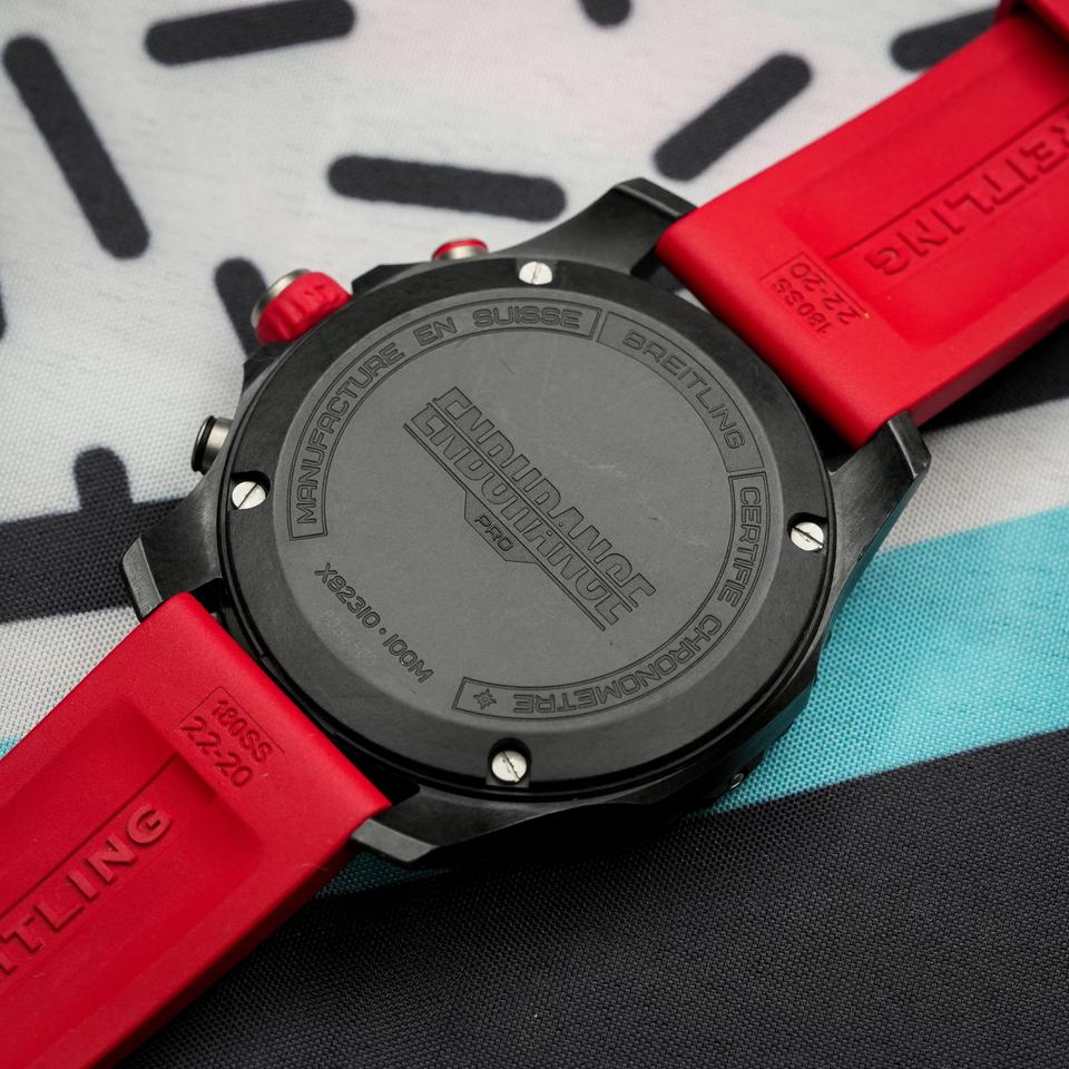 Breitling Endurance Pro Red Dial X82310D91B1S1 Box &amp; Digital Registration — photo 6