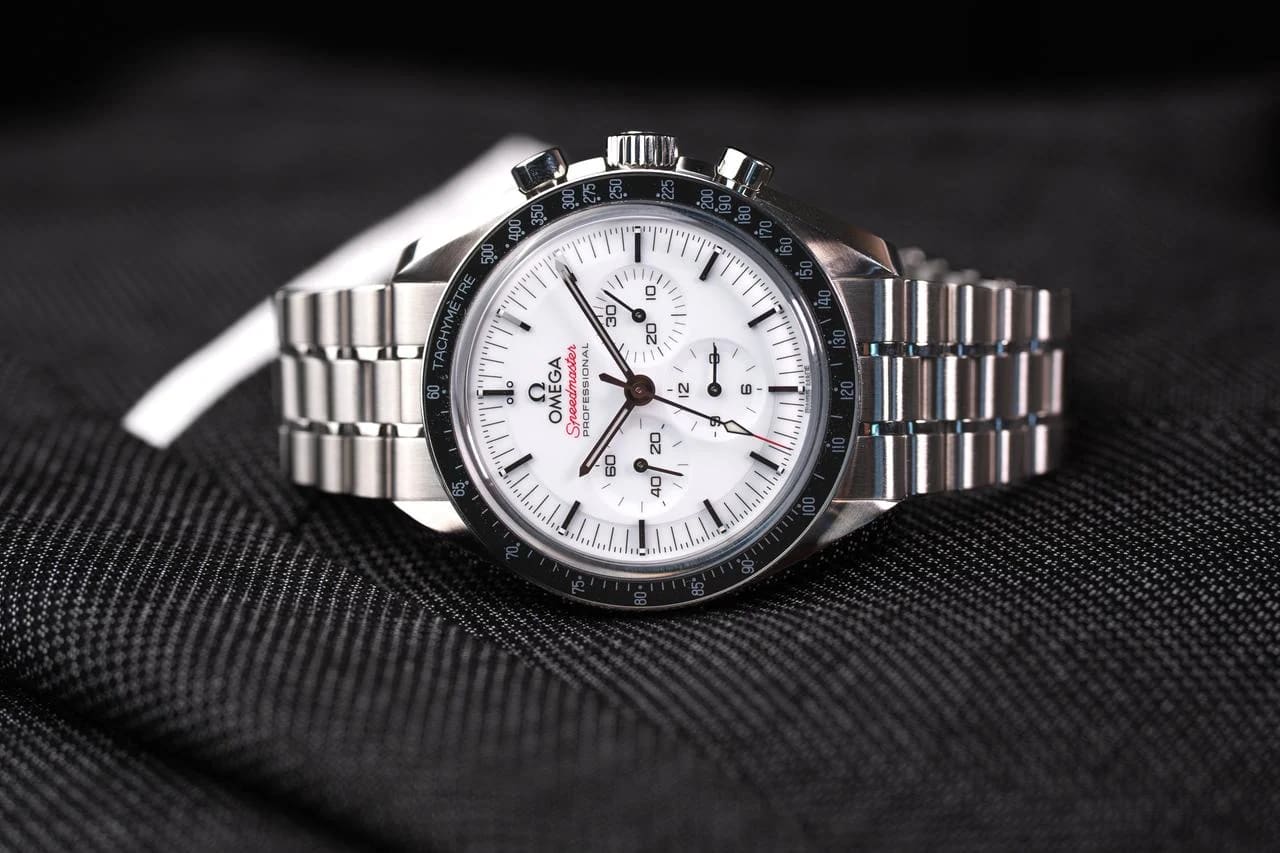 Omega Speedmaster Professional Moonwatch White COMPLETE SET