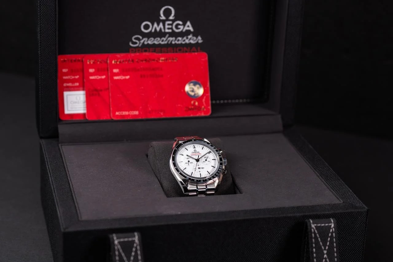 Omega Speedmaster Professional Moonwatch White COMPLETE SET — photo 10