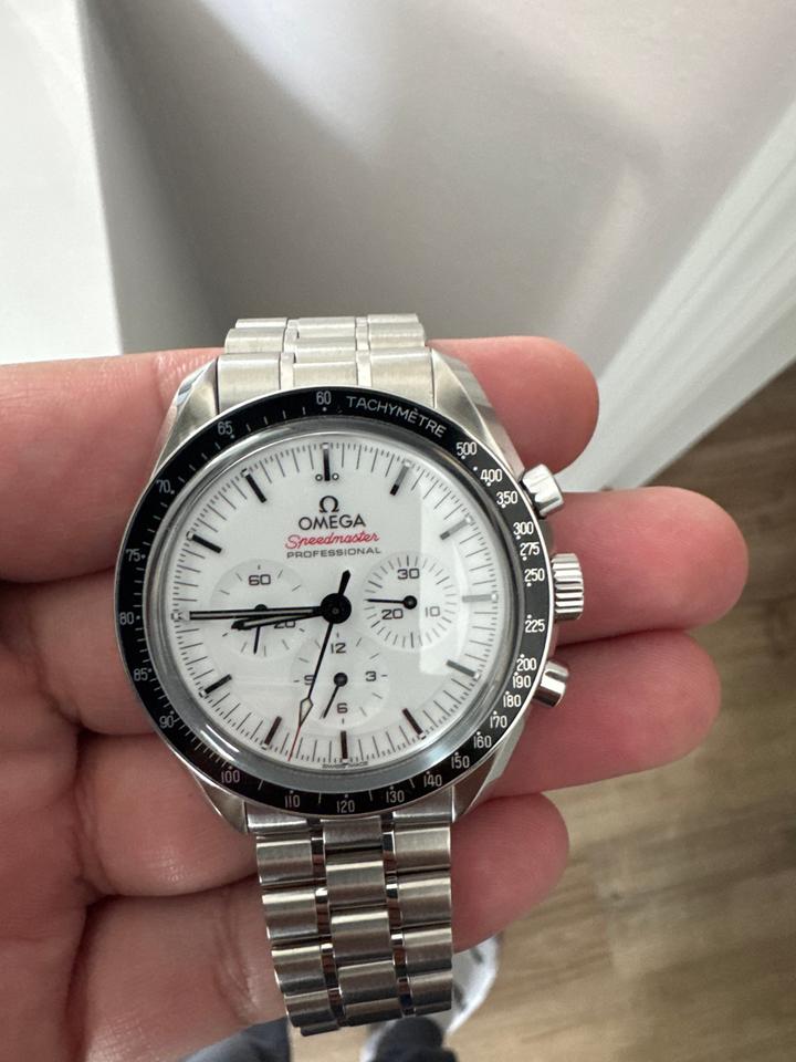 Omega Speedmaster Professional Moonwatch White COMPLETE SET — photo 12