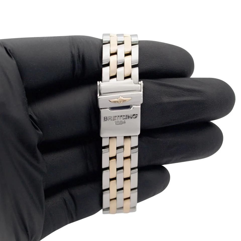 Breitling Galactic 32 C71356 32mm 18k Rose Gold/Steel Original Diamond Bezel MOP Dial .B — photo 3