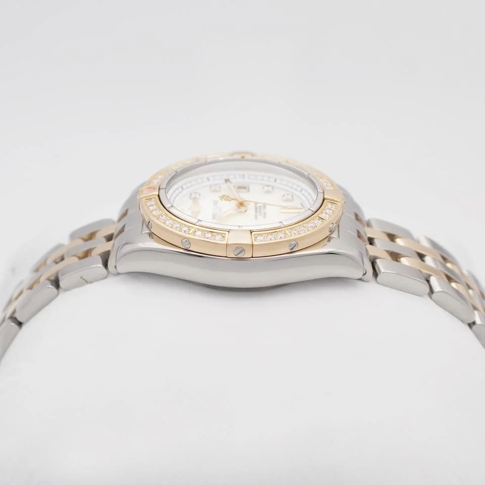 Breitling Galactic 32 C71356 32mm 18k Rose Gold/Steel Original Diamond Bezel MOP Dial .B — photo 5