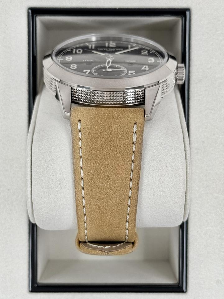 Patek Philippe Annual Calendar Travel Time NEW 2026 Annual Calendar Travel Time Compilations 42mm 5326G White Gold Grey Dial — photo 3