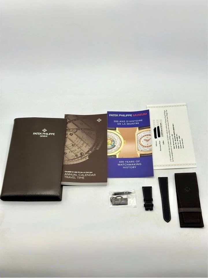 Patek Philippe Annual Calendar Travel Time NEW 2026 Annual Calendar Travel Time Compilations 42mm 5326G White Gold Grey Dial — photo 10