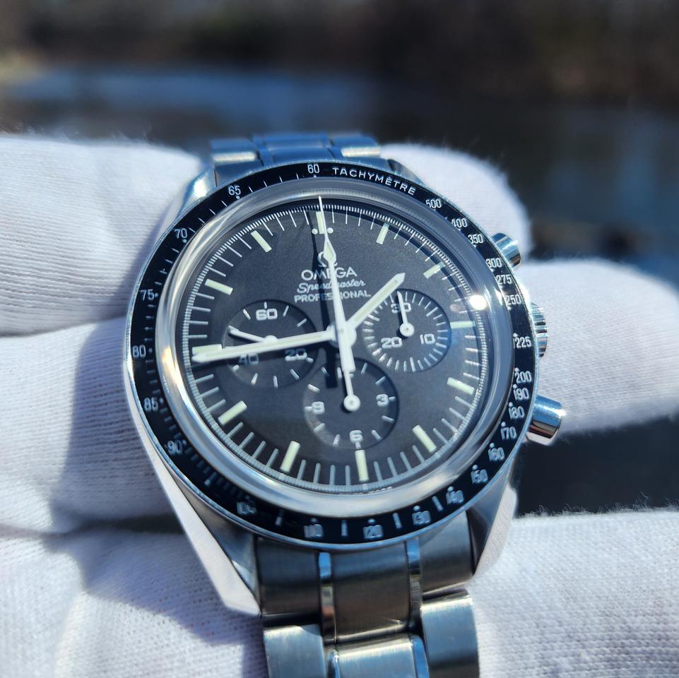 Omega Speedmaster Professional Moonwatch Complete Sapphire Sandwich MSRP $6,350 — photo 9