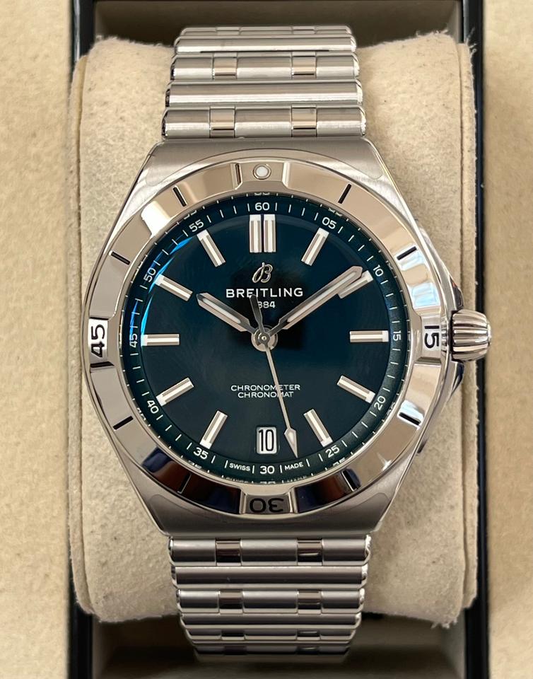 Breitling Chronomat New 2026 B31 40mm Green Dial Automatic AB3114101L1A1 Brand New Full Set