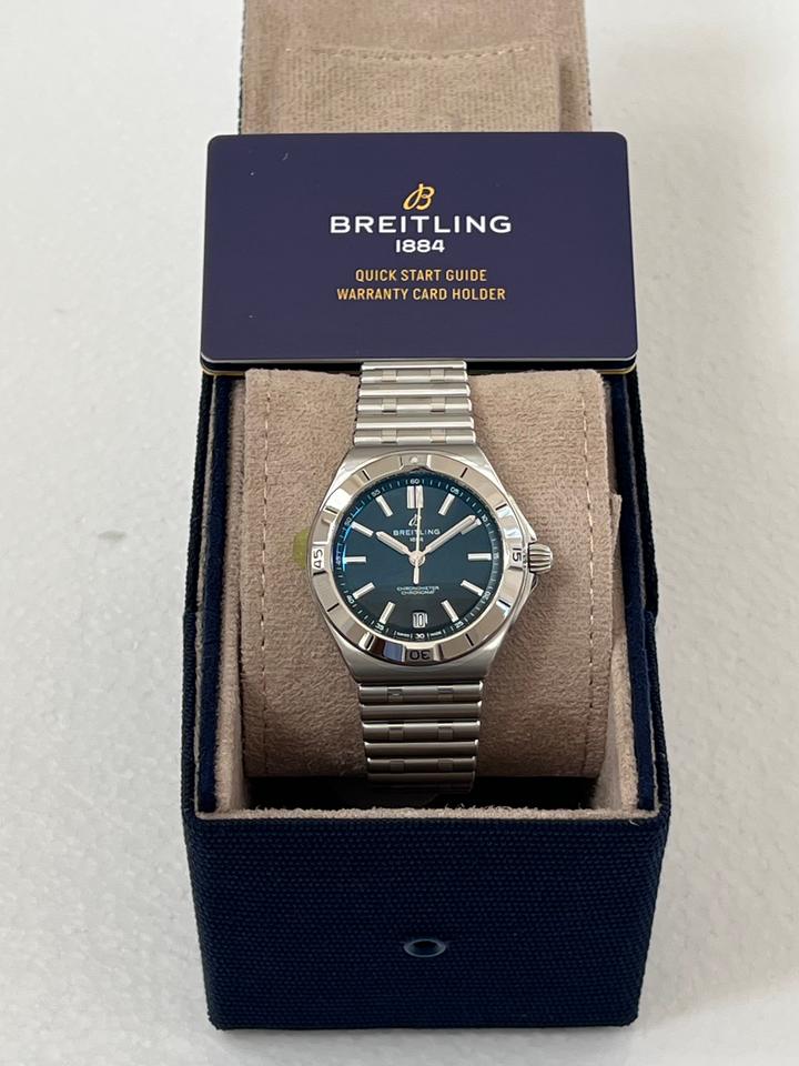 Breitling Chronomat New 2026 B31 40mm Green Dial Automatic AB3114101L1A1 Brand New Full Set — photo 7