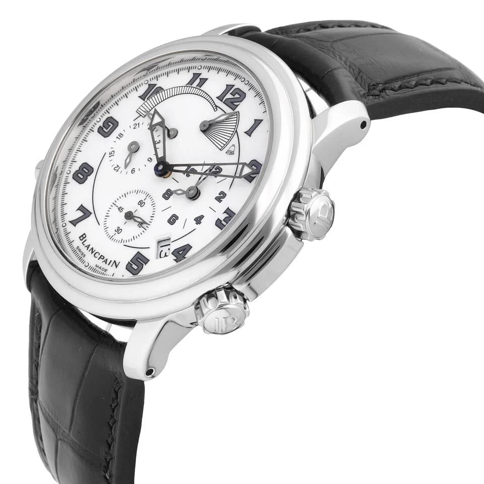 Blancpain Léman Réveil GMT Alarm 40mm Automatic Men's Watch 2041-1127M-53B — photo 2