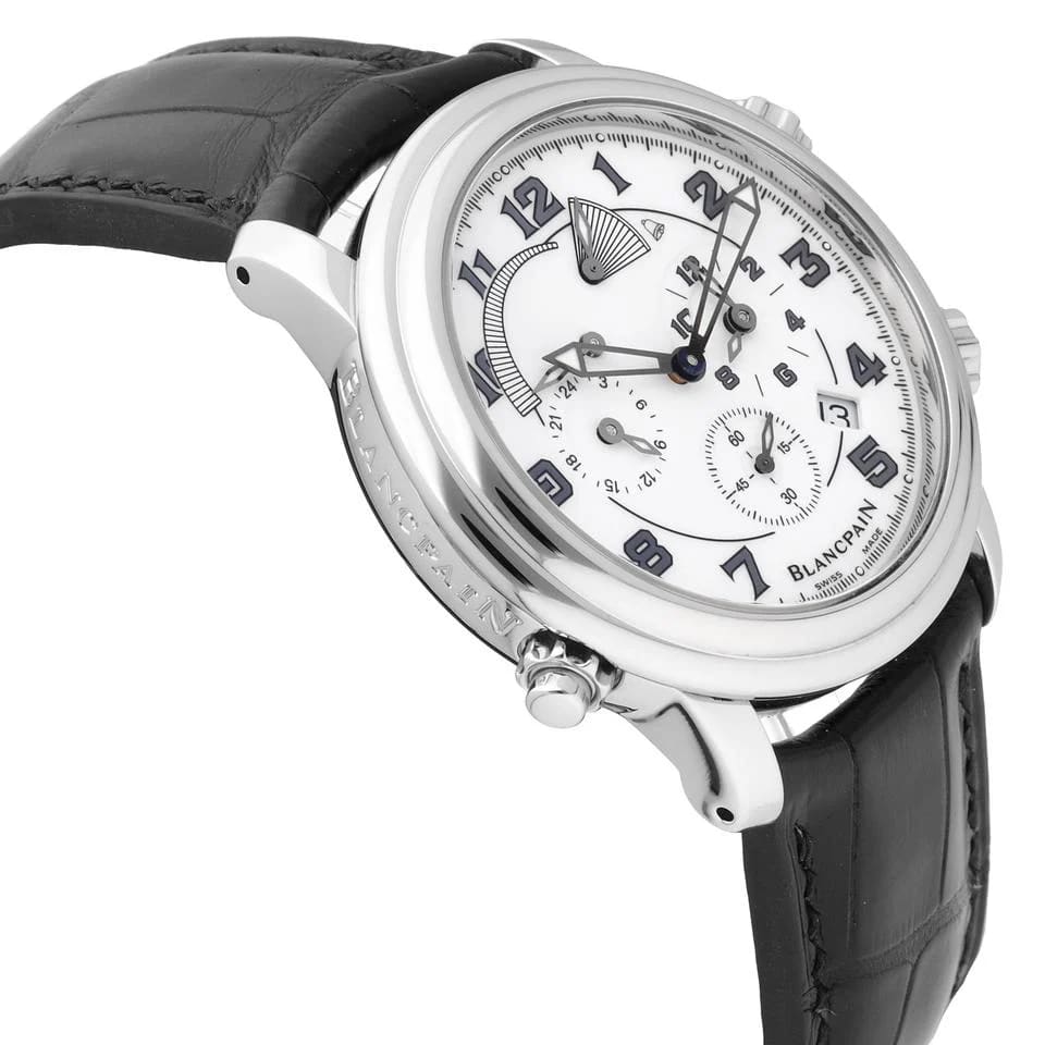 Blancpain Léman Réveil GMT Alarm 40mm Automatic Men's Watch 2041-1127M-53B — photo 3