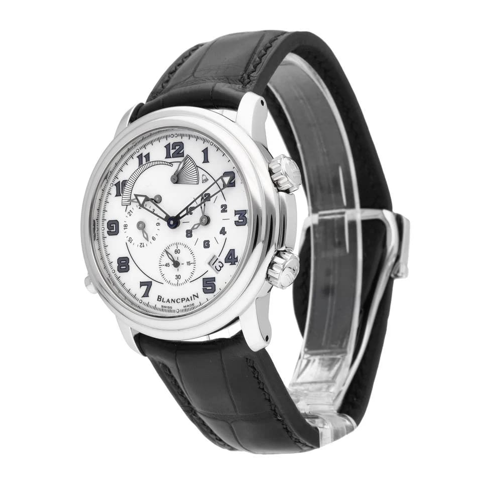 Blancpain Léman Réveil GMT Alarm 40mm Automatic Men's Watch 2041-1127M-53B — photo 4
