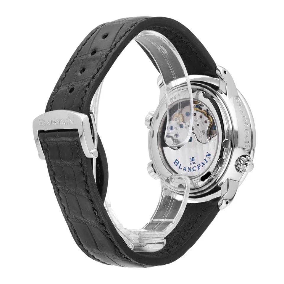 Blancpain Léman Réveil GMT Alarm 40mm Automatic Men's Watch 2041-1127M-53B — photo 9