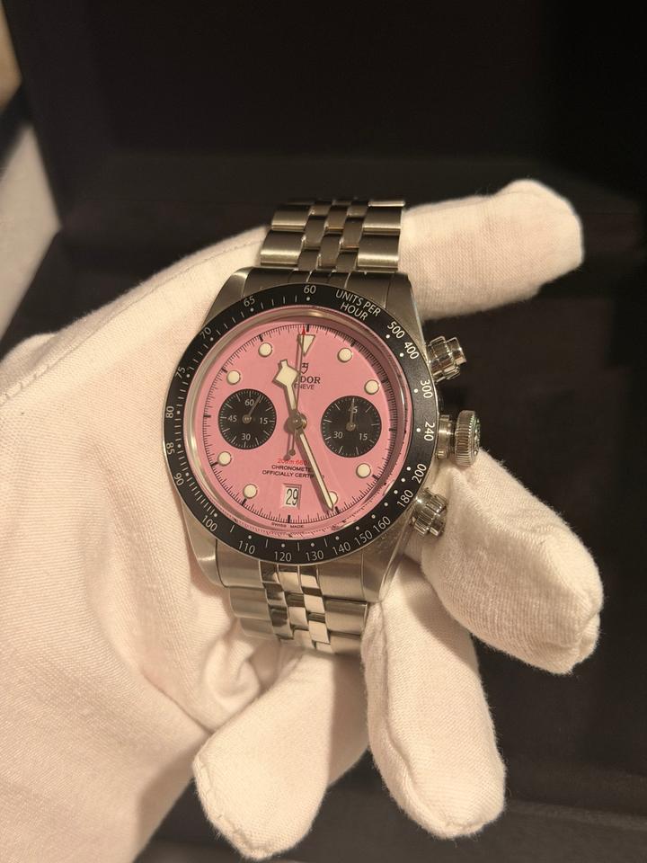Tudor Black Bay Chrono Pink 2024 Pink Dial. Full Set. Exellent Condition — photo 14