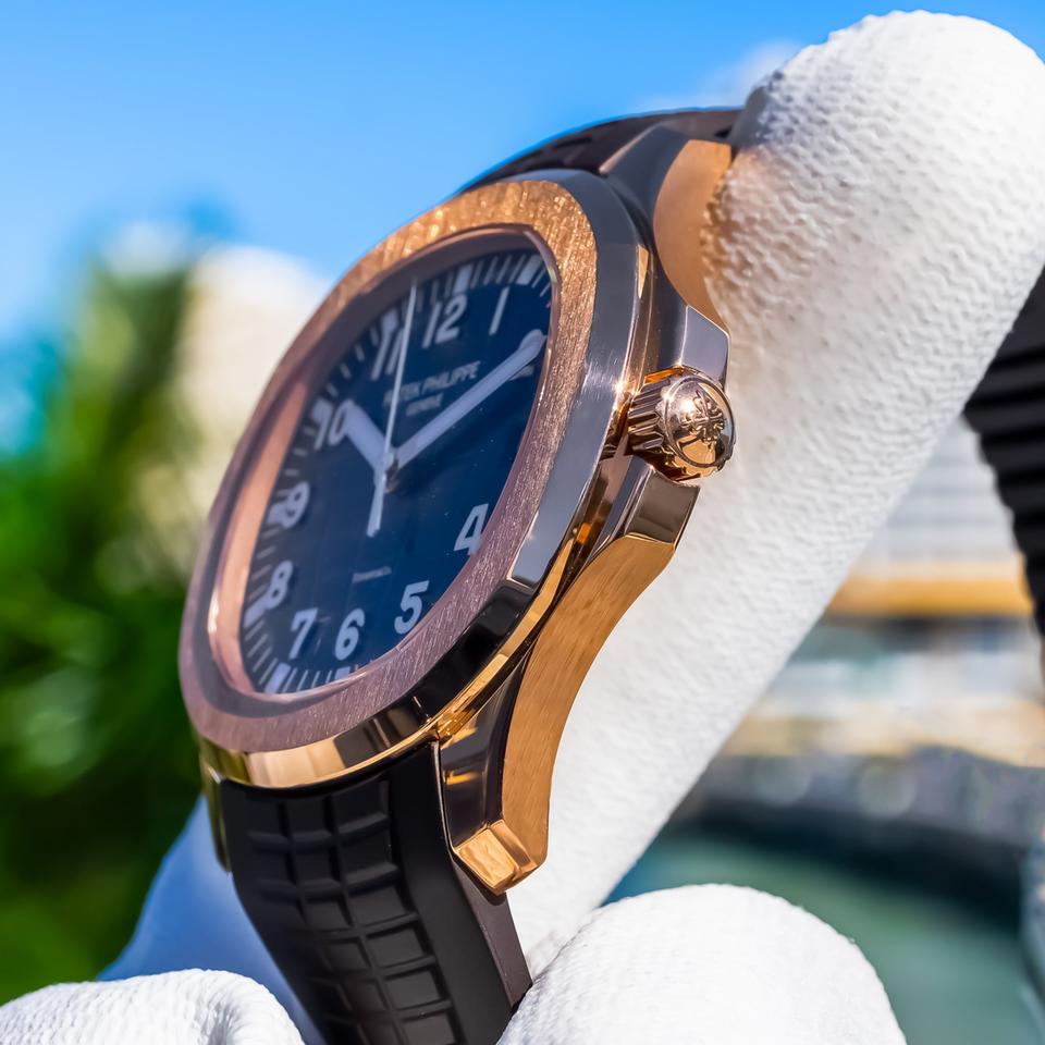 Patek Philippe Aquanaut 2018 Patek 5167R Tiffany &amp; Co Stamped Aquanaut 40mm — photo 7