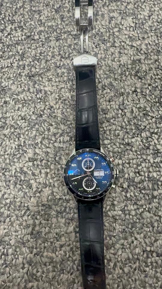 TAG Heuer Carrera Calibre 16 Includes original boxes original leather strap — photo 2