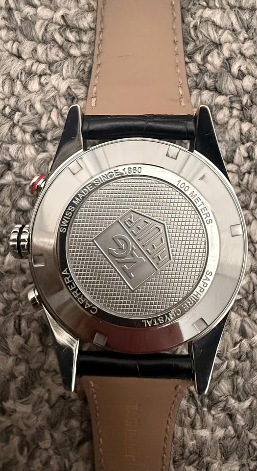 TAG Heuer Carrera Calibre 16 Includes original boxes original leather strap — photo 4