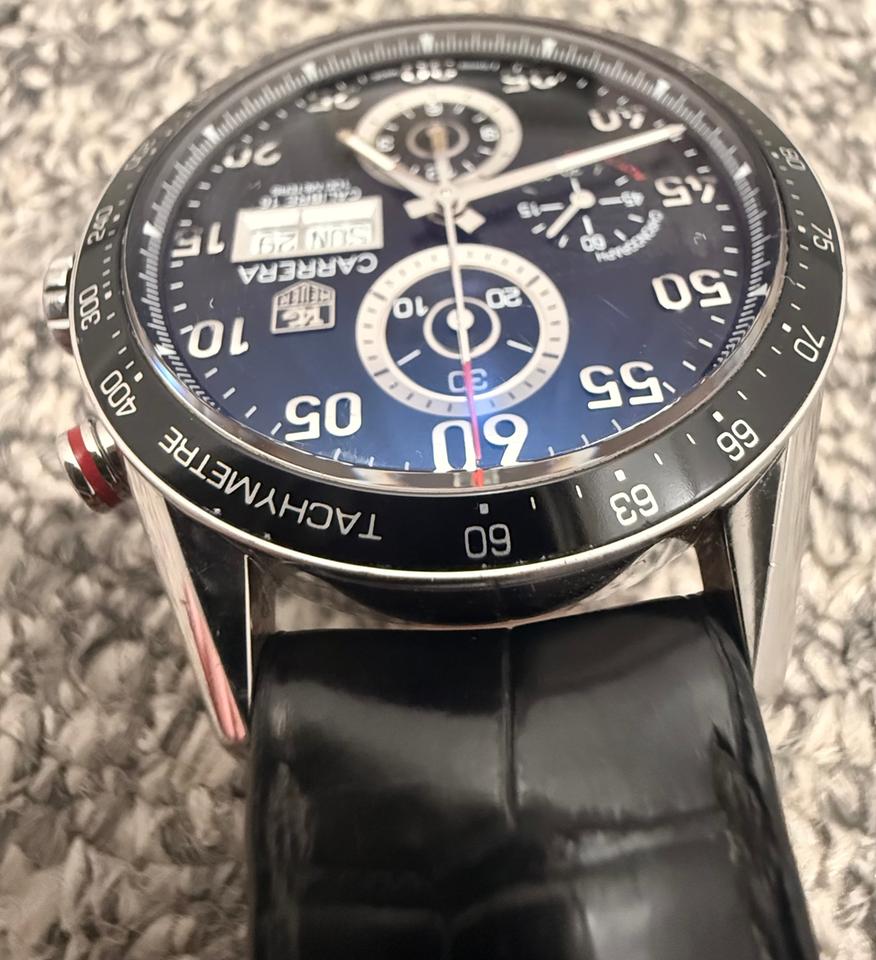 TAG Heuer Carrera Calibre 16 Includes original boxes original leather strap — photo 11