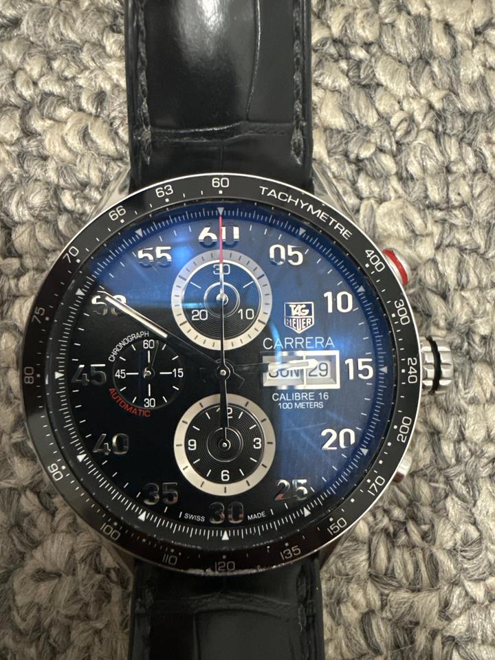 TAG Heuer Carrera Calibre 16 Includes original boxes original leather strap — photo 13