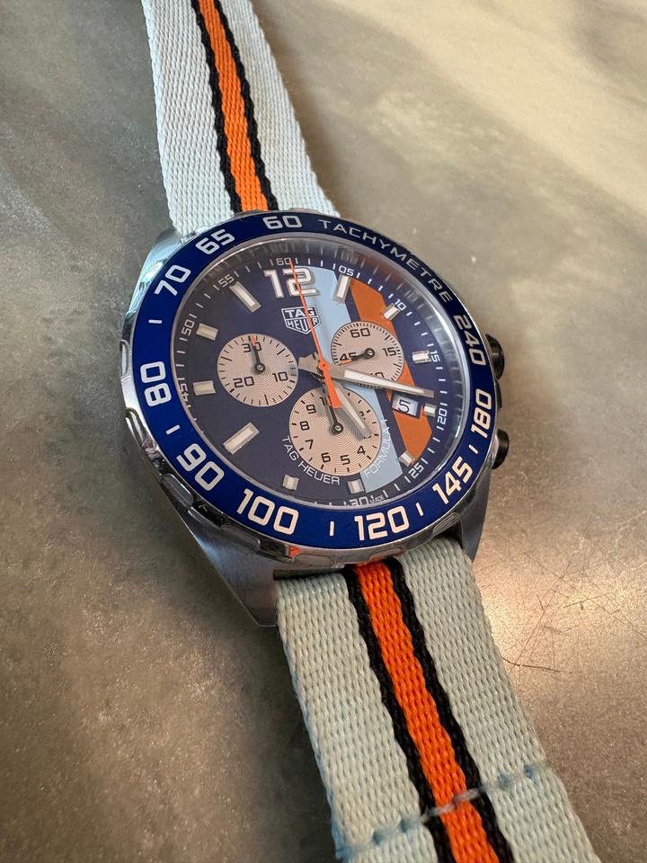 TAG Heuer Formula 1 Quartz Gulf Special Edition Quartz Full Set — photo 2