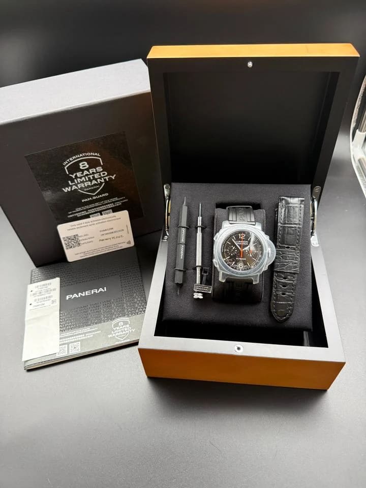 Panerai Luminor Marina Automatic Chrono Flyback Full set and still under factory warranty. — photo 2