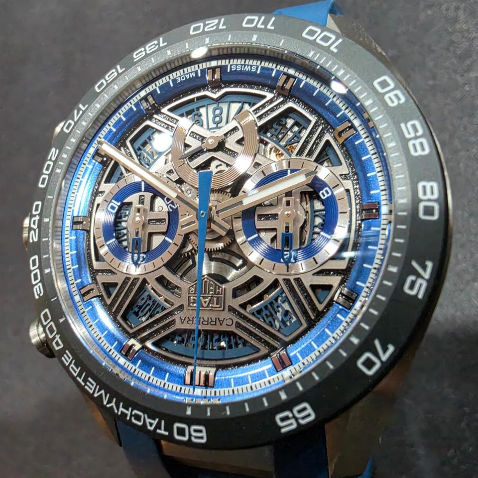 TAG Heuer Carrera Chronograph Extreme Sport Skeletonized Full Set Original Box and Papers — photo 3
