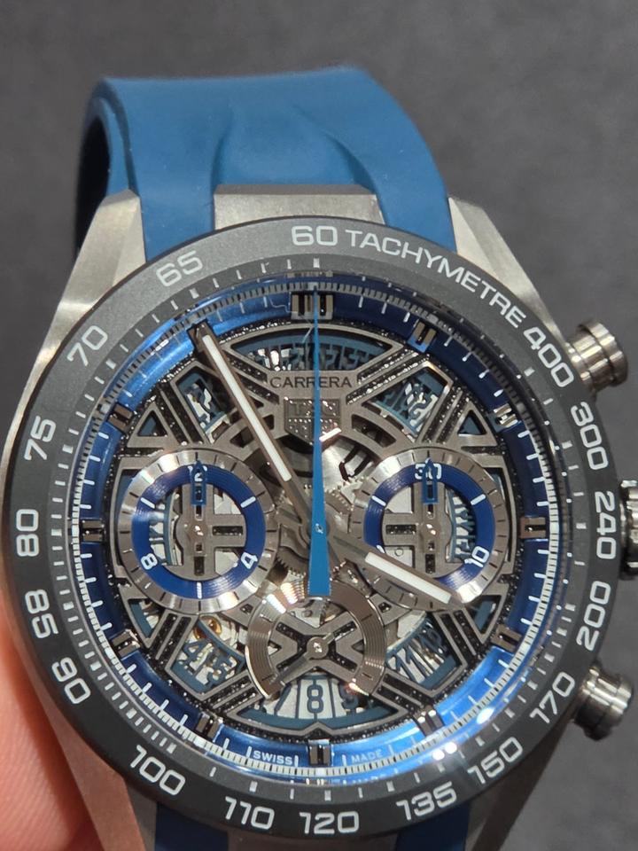 TAG Heuer Carrera Chronograph Extreme Sport Skeletonized Full Set Original Box and Papers — photo 7