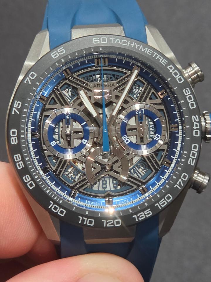 TAG Heuer Carrera Chronograph Extreme Sport Skeletonized Full Set Original Box and Papers — photo 8
