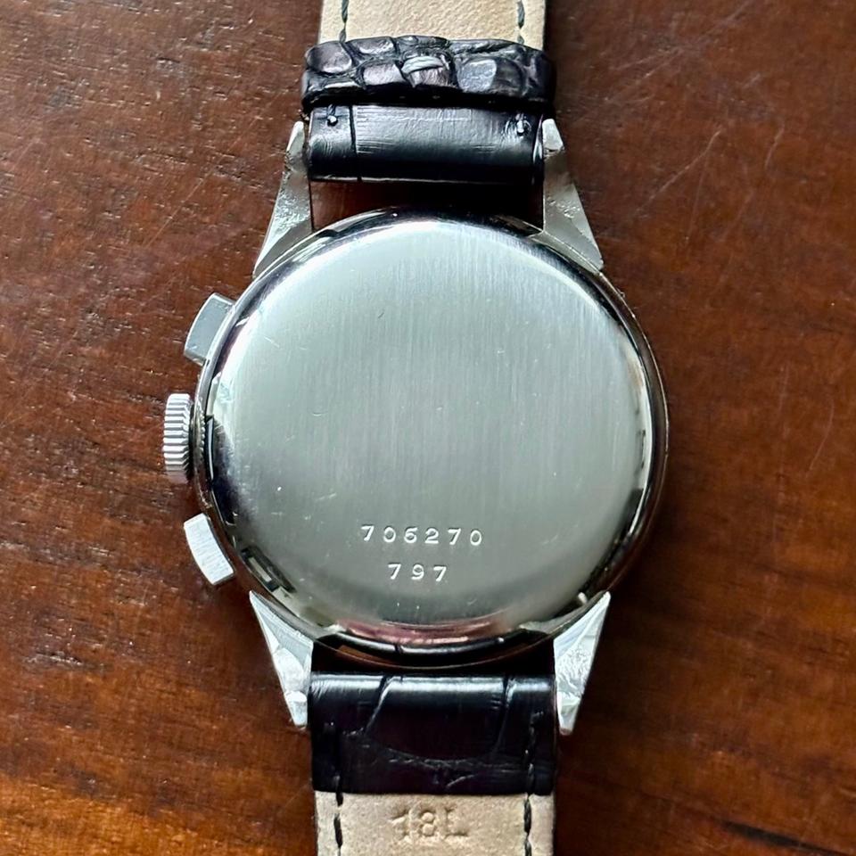 Breitling Chronograph 1940’s Breitling Ref 797 - Super Rare Spider Lugs! — photo 2