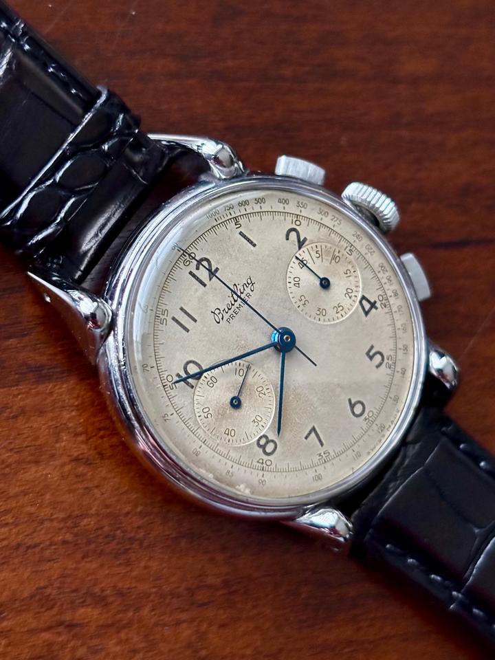 Breitling Chronograph 1940’s Breitling Ref 797 - Super Rare Spider Lugs! — photo 5