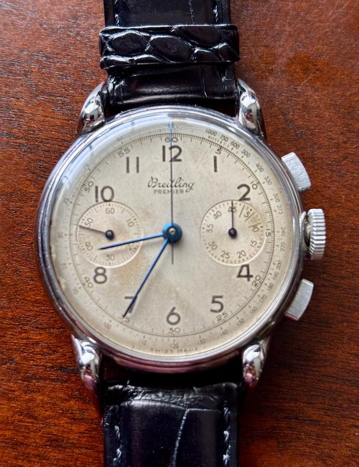 Breitling Chronograph 1940’s Breitling Ref 797 - Super Rare Spider Lugs! — photo 9