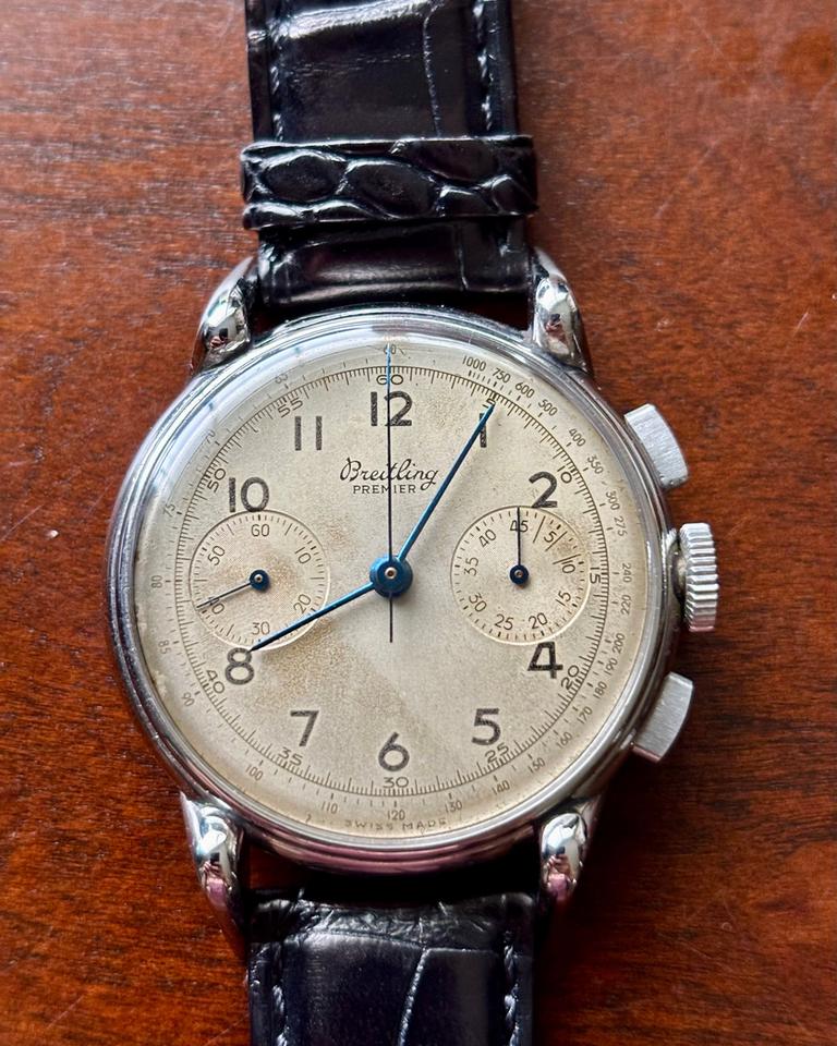 Breitling Chronograph 1940’s Breitling Ref 797 - Super Rare Spider Lugs! — photo 10