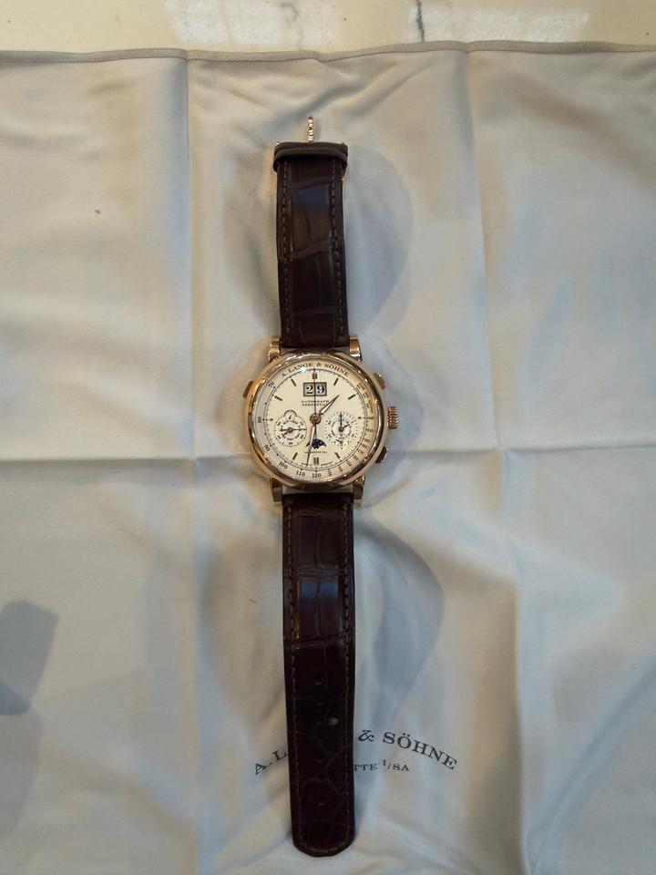 A. Lange &amp; Söhne Datograph Perpetual Full set honey gold new &amp; never worn