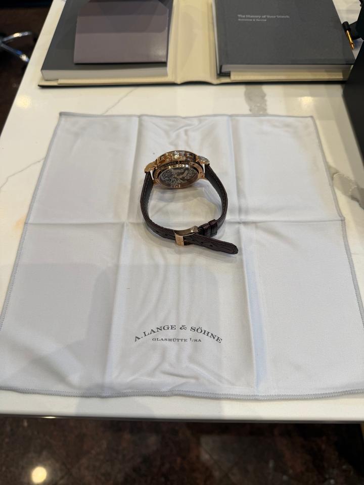 A. Lange &amp; Söhne Datograph Perpetual Full set honey gold new &amp; never worn — photo 4