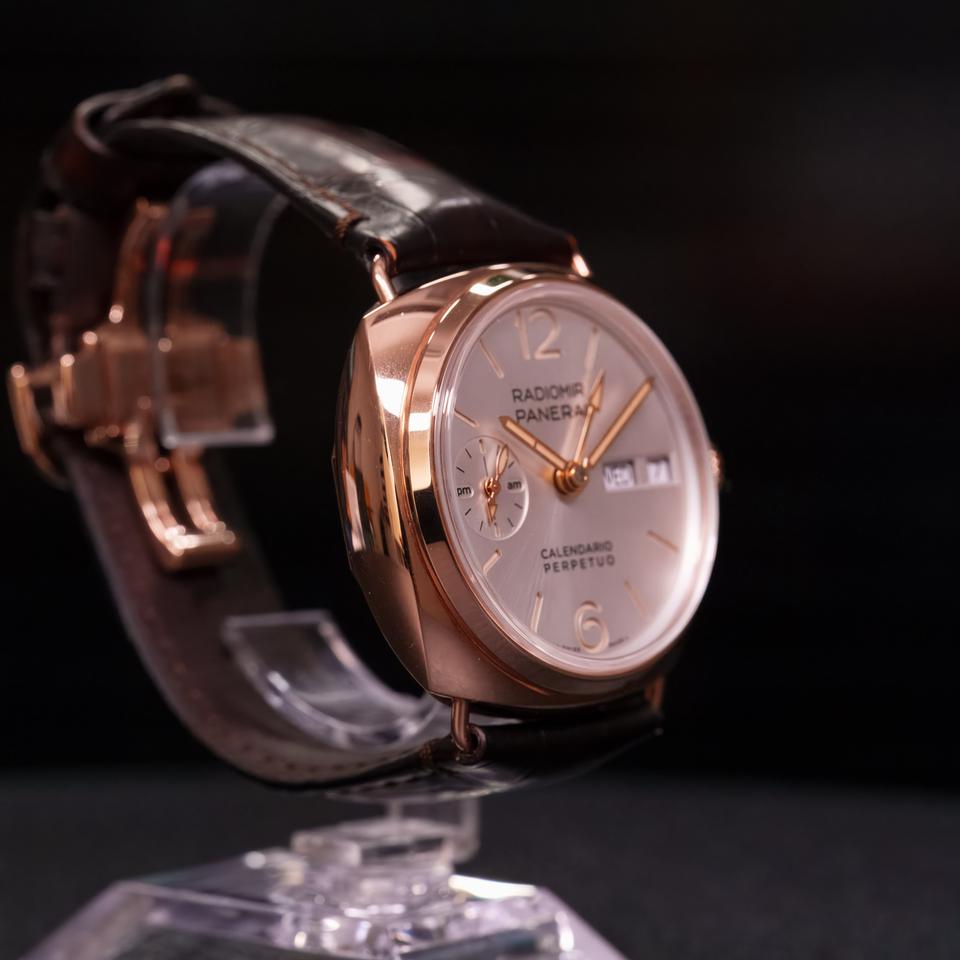 Panerai Radiomir Perpetual Calendar USA Ready to Ship Calendario Perpetuo Goldtech Rare Full Set — photo 9
