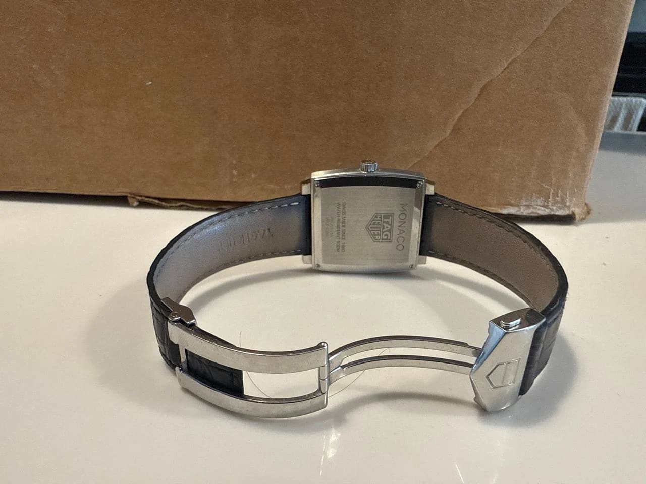 TAG Heuer Monaco Calibre 6 – Full Set w Box &amp; Warranty Card — photo 4