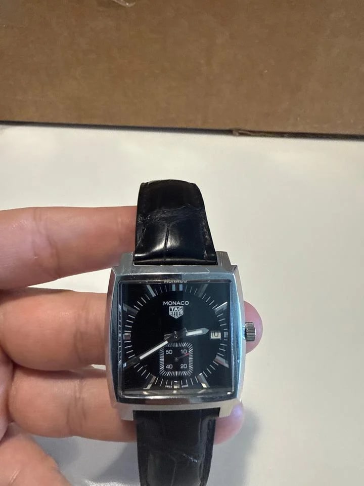 TAG Heuer Monaco Calibre 6 – Full Set w Box &amp; Warranty Card — photo 8