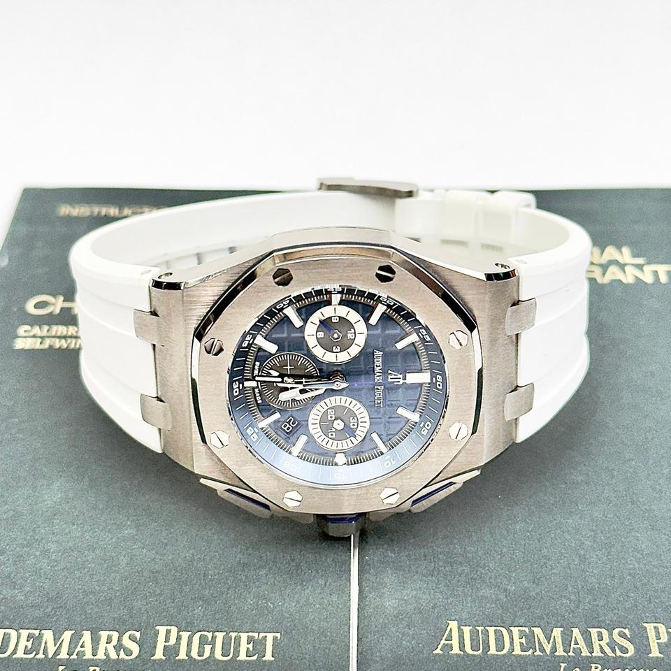 Audemars Piguet Royal Oak Offshore Chronograph 2024 Audemars Piguet Royal Oak Offshore Titanium Blue Dial — photo 3