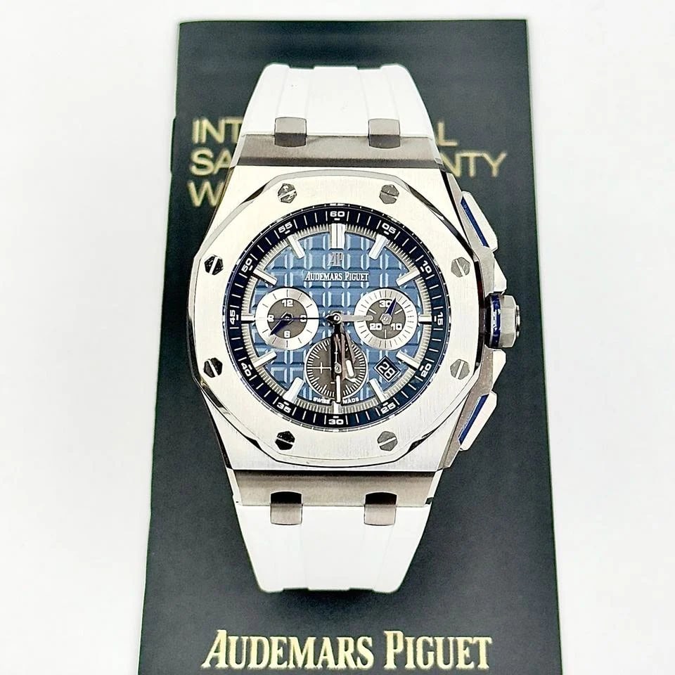 Audemars Piguet Royal Oak Offshore Chronograph 2024 Audemars Piguet Royal Oak Offshore Titanium Blue Dial — photo 10