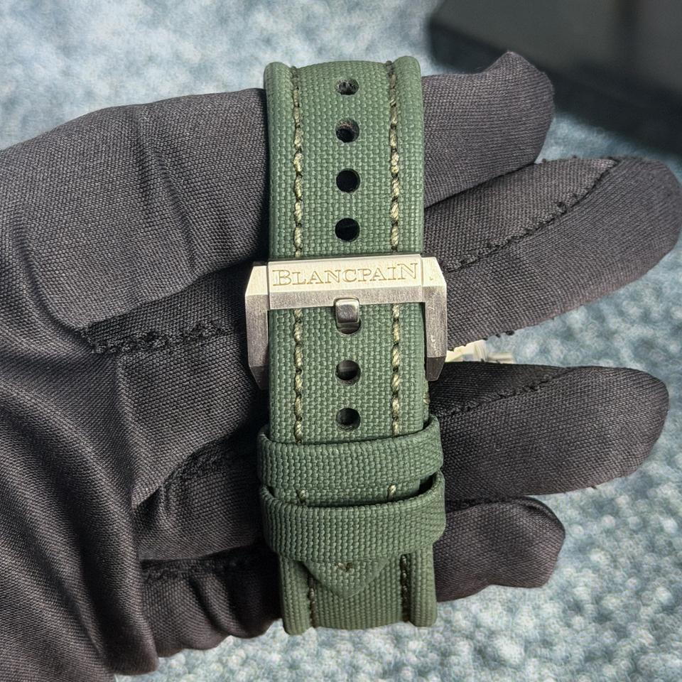 Blancpain Fifty Fathoms Bathyscaphe Green Fifty Fathoms Bathyscaphe Limited Edition Special Color Full Set — photo 7