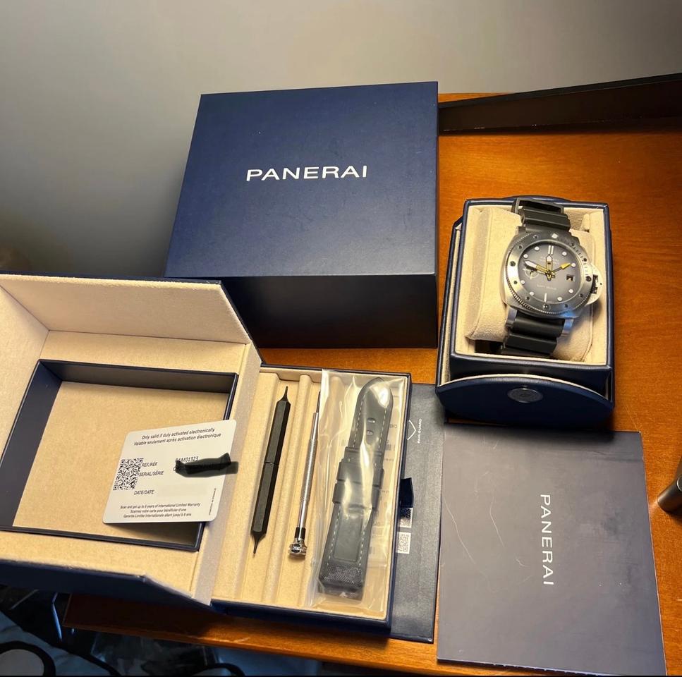 Panerai Submersible Gmt Navy Seals PAM01323 full set. 8-year extended warranty thru 2030. — photo 7