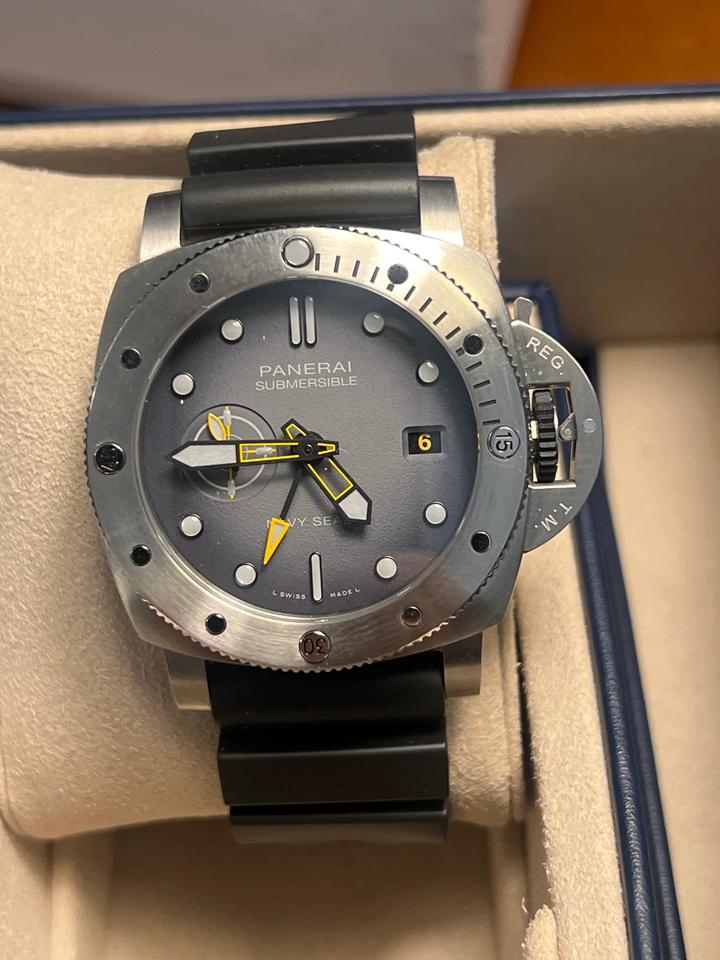 Panerai Submersible Gmt Navy Seals PAM01323 full set. 8-year extended warranty thru 2030. — photo 10