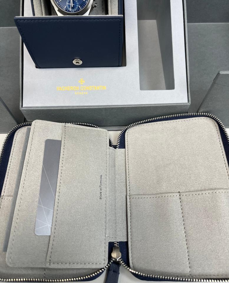 Vacheron Constantin Overseas Dual Time Cardinal Points 41mm Titanium Blue Dial Full Set new Release — photo 3