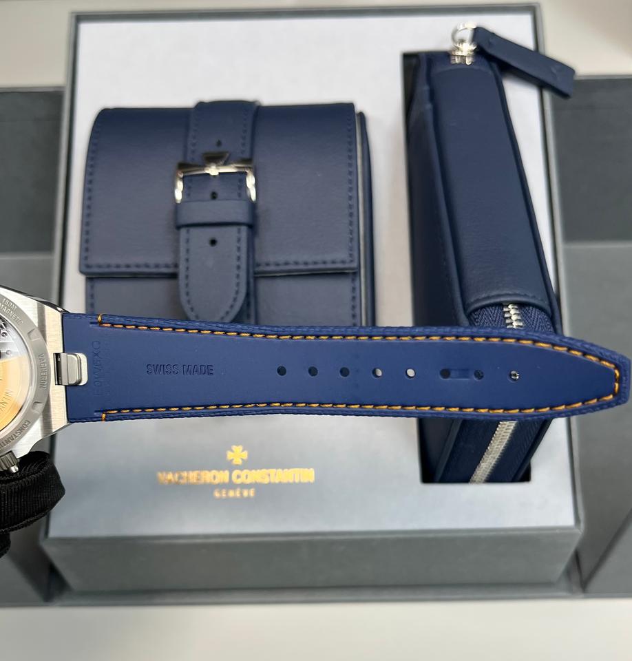 Vacheron Constantin Overseas Dual Time Cardinal Points 41mm Titanium Blue Dial Full Set new Release — photo 11